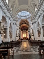 Insel Sizilien - Palermo (Kathedrale - Hauptschiff und Apsis)