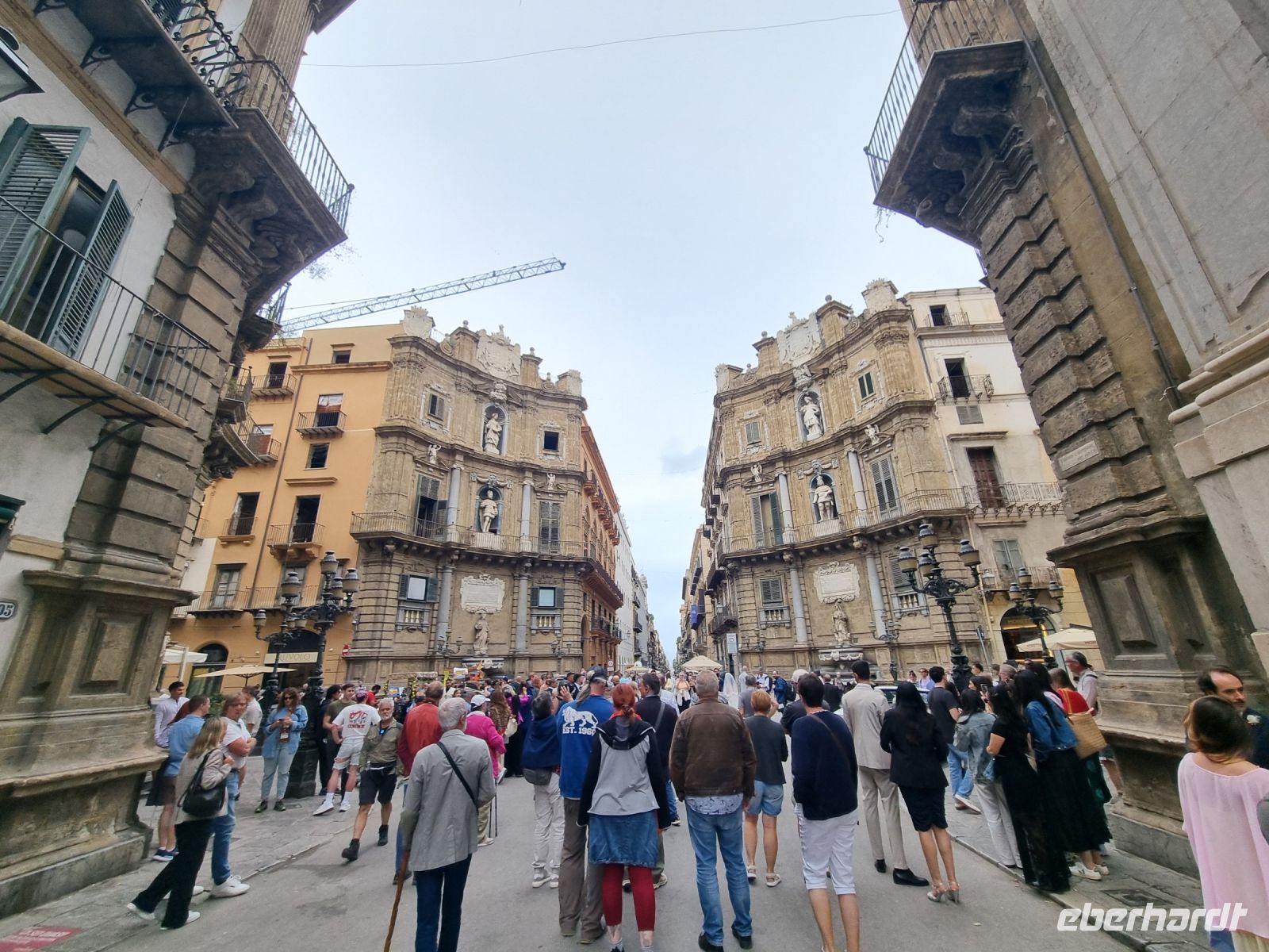 Insel Sizilien - Palermo (Piazza Vigliena oder Piazza Quattro Canti)