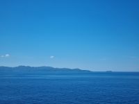 Fährüberfahrt von Palermo nach Genua - Insel  Korsika (Cap Corse mit Insel Giraglia)
