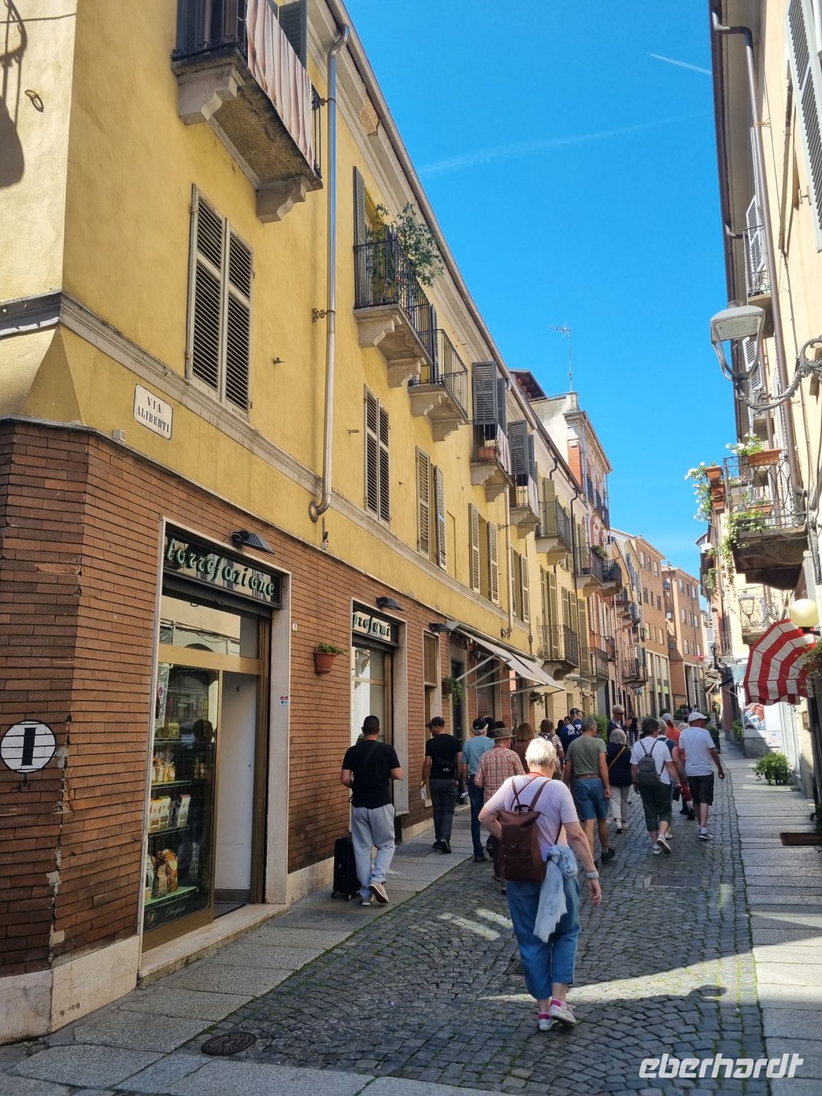 Asti - Spaziergang durch die Via Aliberti