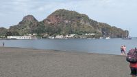Schwarzer Strand in Vulcano