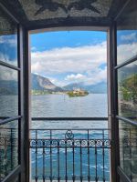 Isola Bella - Blick vom Palazzo Borromeo zur Fischerinsel