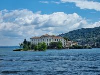 Lago Maggiore - Blick von der Fischerinsel zur Isola Bella