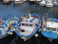 Massa Lubrense, Fischerboote in Matchboxgröße