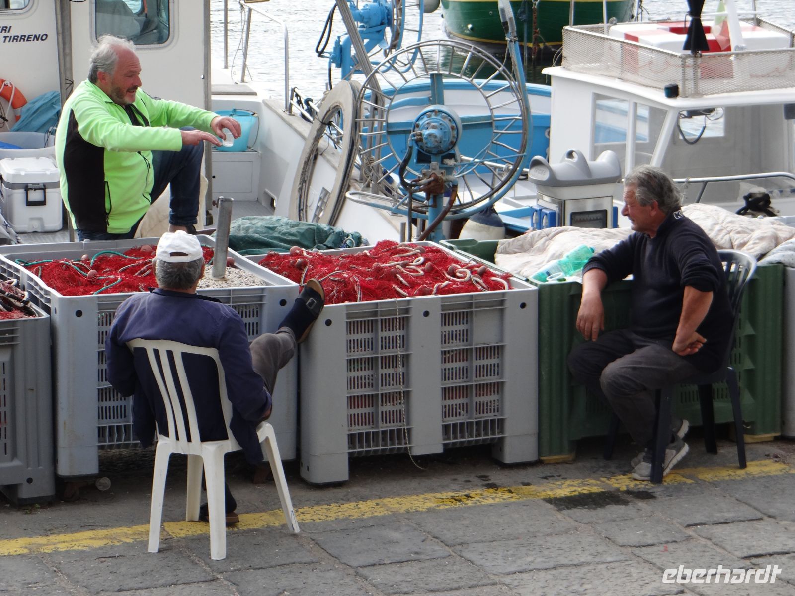 Massa Lubrense, Fischer unter sich