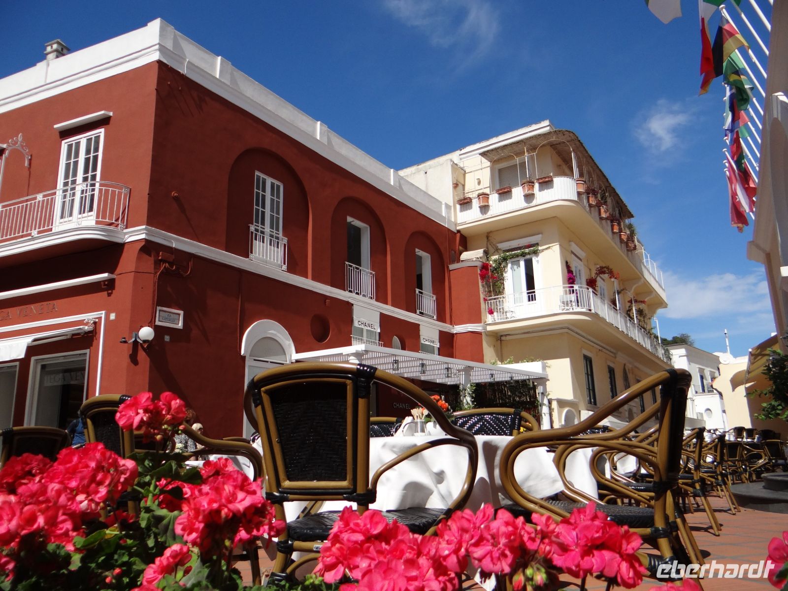 Capri, Terrasse des Hotels Quisisana