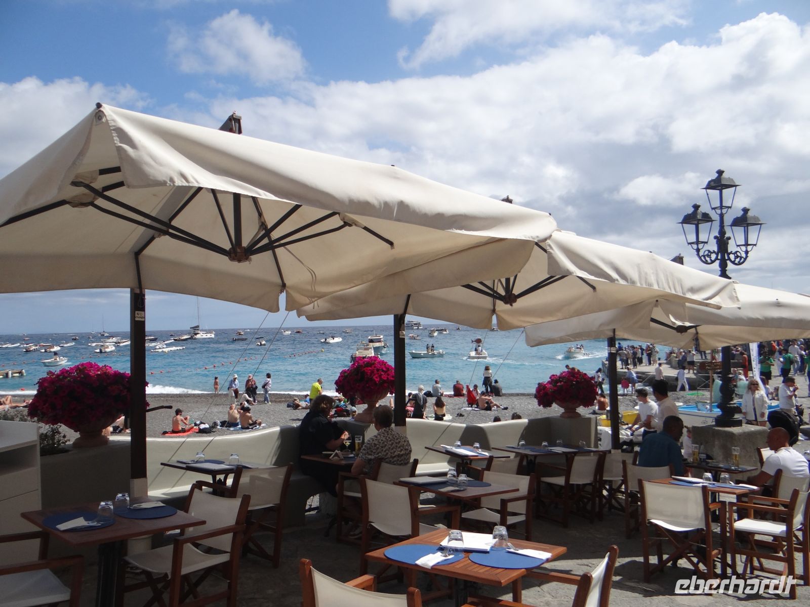 Positano, Strandleben