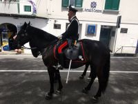 Amalfi, zwei Polizisten hoch zu Ross