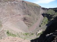 Vesuv, so schaut er von oben aus