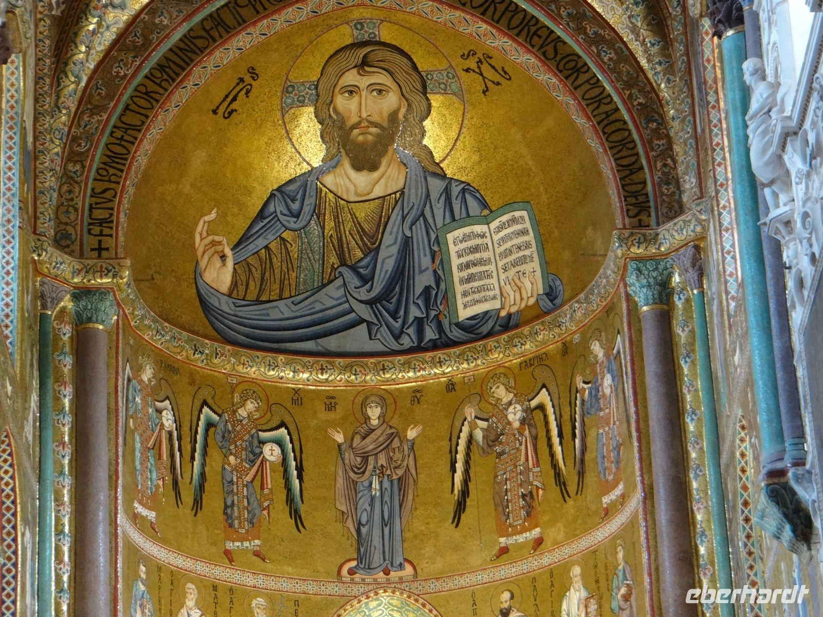 Cefalù, Domapsis mit byzantinischem Mosaikschmuck