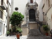 Cefalù, Kirche des Hl. Stefan mit hübschem Vorplatz