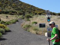 Vulcano, die Ampel ist grün, wir dürfen nach oben.