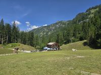 Refugio Vallesinella in den Brenta-Dolomiten