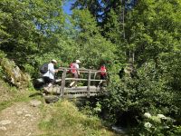 Wanderung durch den Nationalpark Stilfserjoch in den Dolomiten