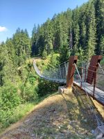Hängebrücke Ponte Sospeso im Nationalpark Stilfserjoch