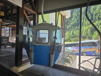 Erste Seilbahnstation zum Pejo Alto