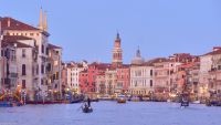 Venedig - Canal Grande in der Abenddämmerung
