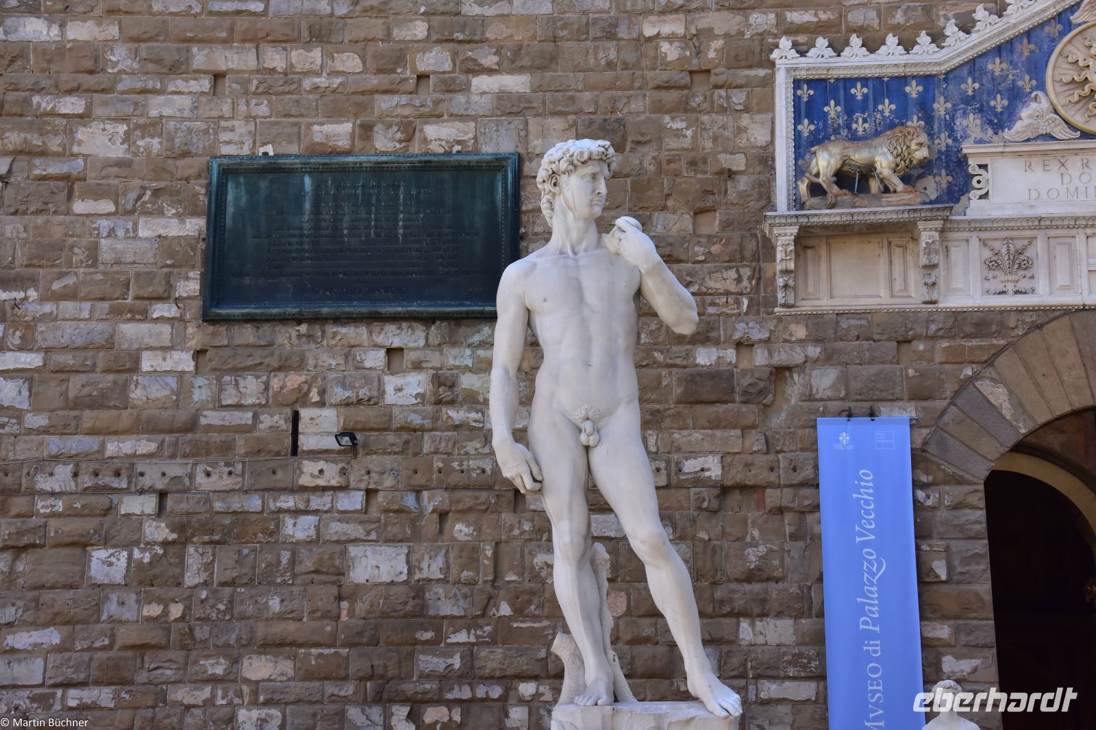 Florenz - Firenze - Rathausplatz mit David