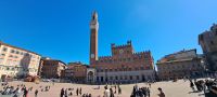 Toskana - Siena - Piazza del Campo - Stadion des Palio (Pferderennen)
