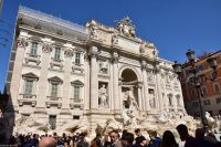 Rom - Fontana di Trevi - der Trevibrunnen