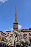Rom - Piazza Navona - Vierströmebrunnen