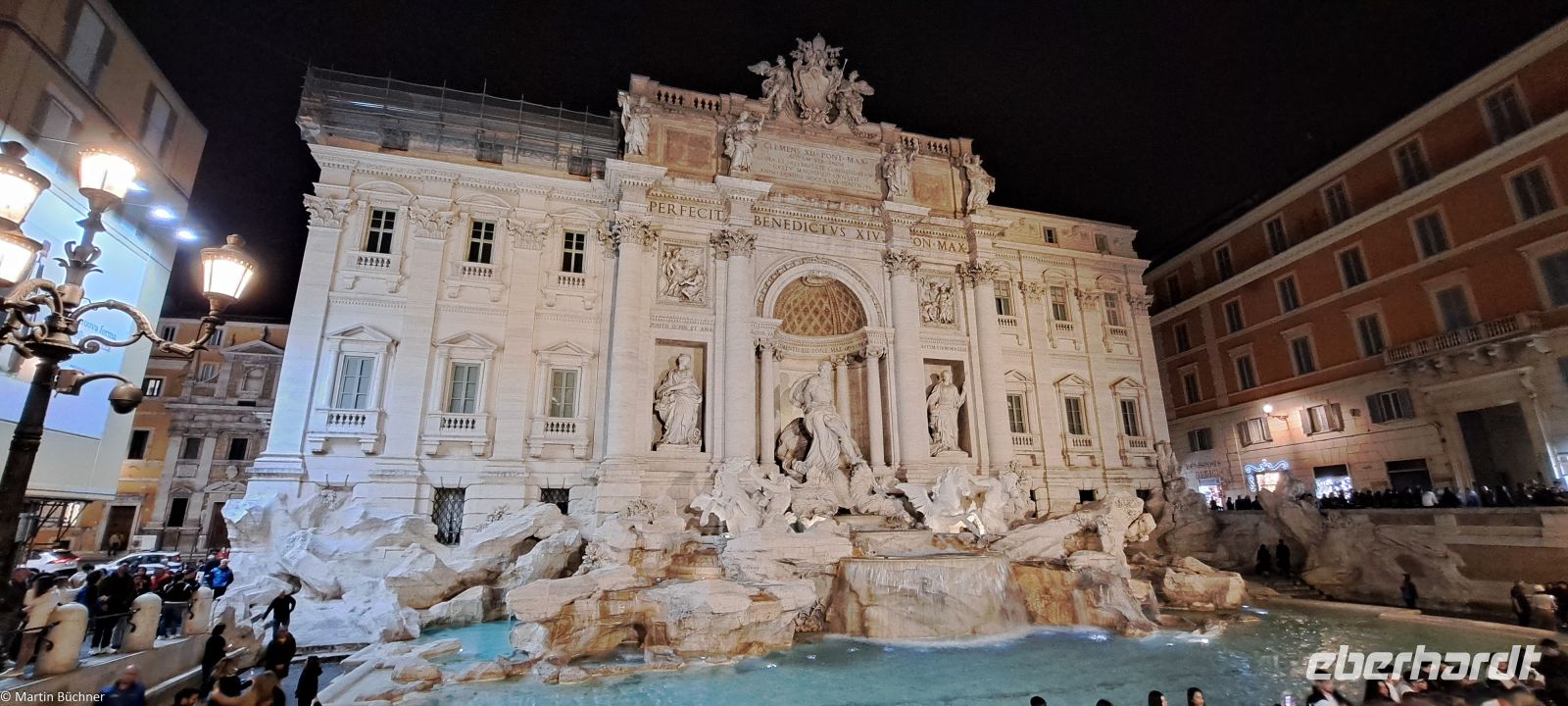 Rom - Fontana di Trevi - der Trevibrunnen