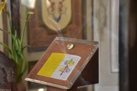 Vatikanische Museen - Mondgestein von Apollo 11