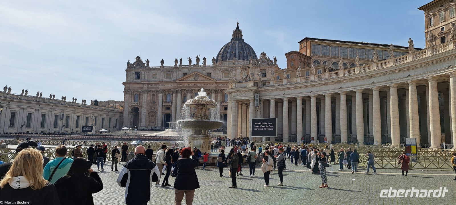 Vatikan - der Petersplatz