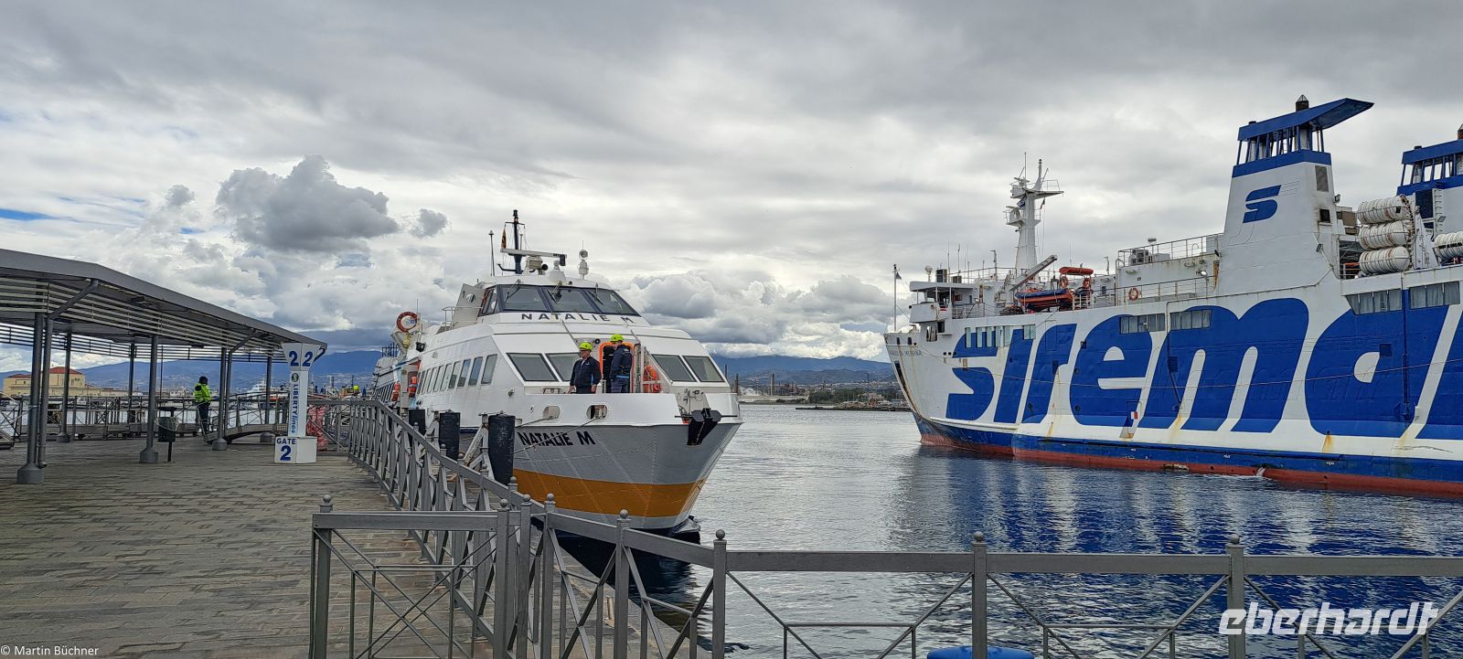 Sizilien - Milazzo - mit dem Aliscafo zu den Äolischen Inseln (Liparische Inseln)