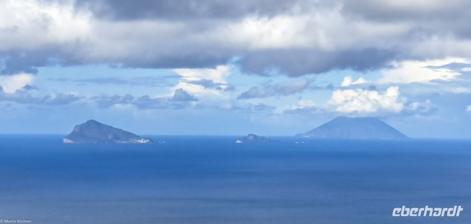Äolischen Inseln - Insel Vulcano - Belvedere Capo Grillo - Blick nach Panarea & Stromboli