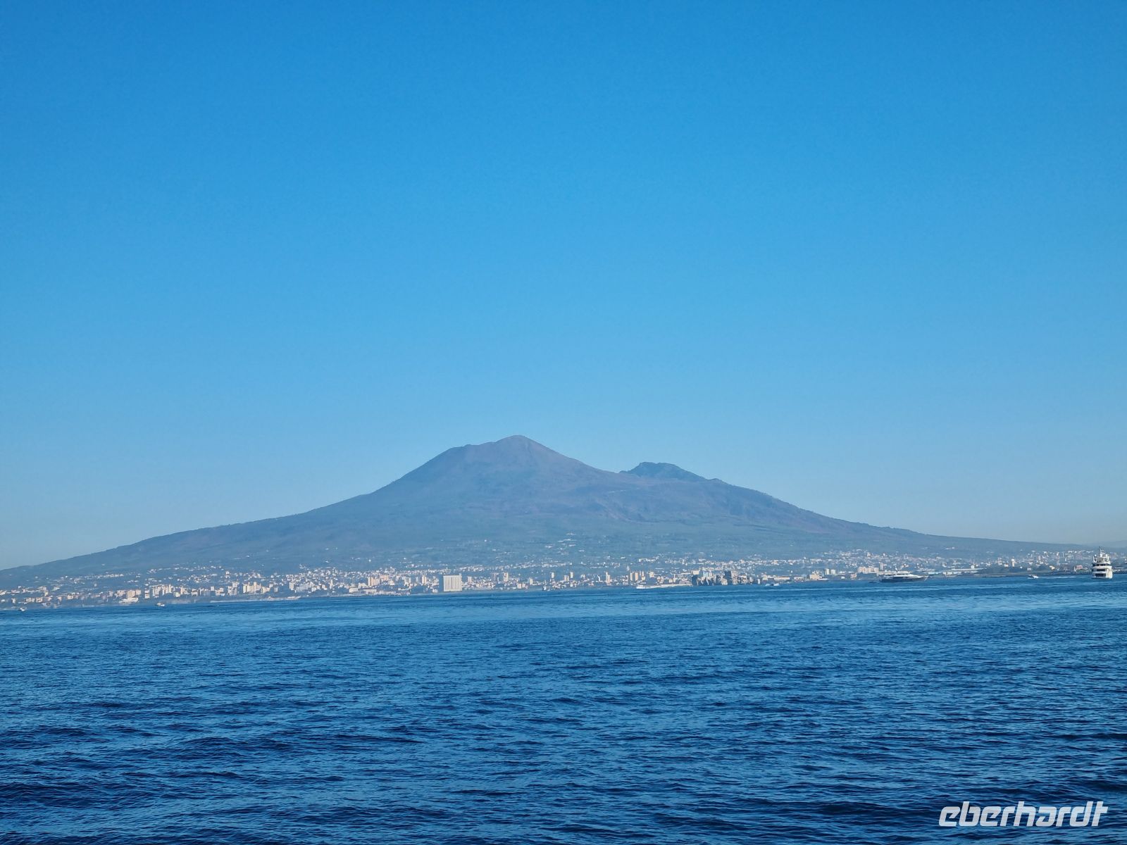 Golf von Neapel mit dem Vesuv 