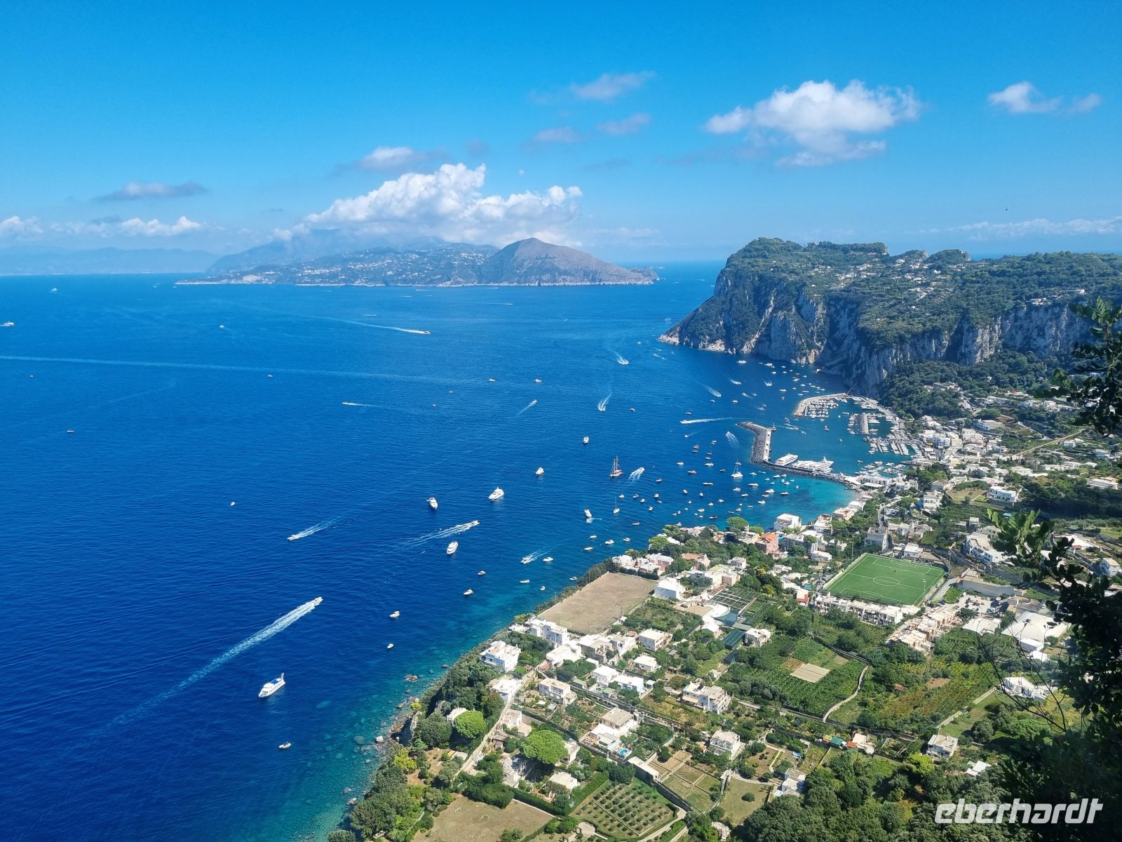 Anacapri (Blick auf Marina Grande)