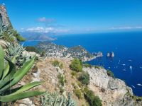 Ausblick vom Monte Solaro auf die Faraglioni-Felsen...