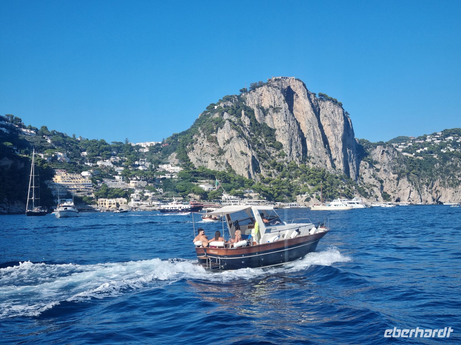 Insel-Rundfahrt Capri (Marina Piccola)