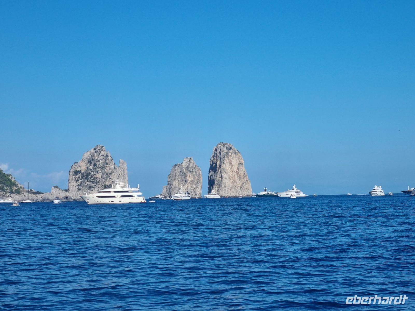Insel-Rundfahrt Capri (Faraglioni-Felsen)