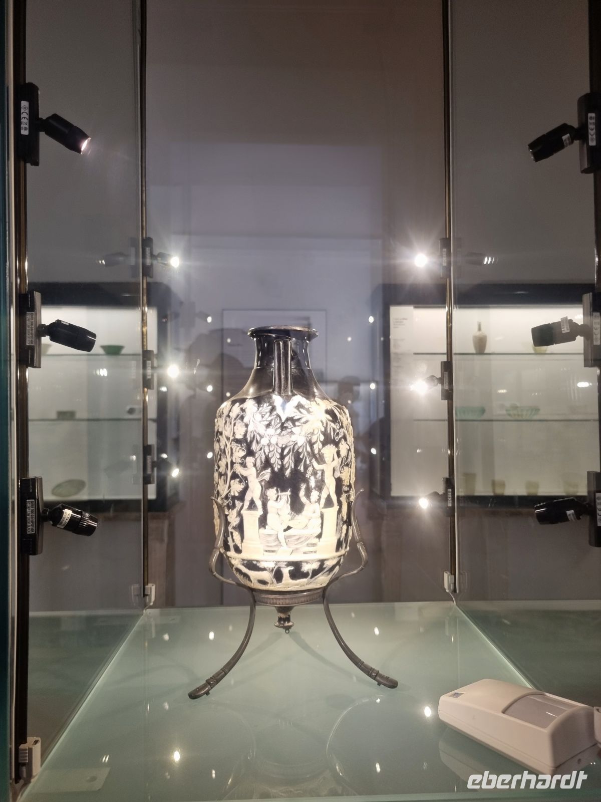 Neapel (Archäologisches Nationalmuseum - Blaue Vase aus Pompeji)