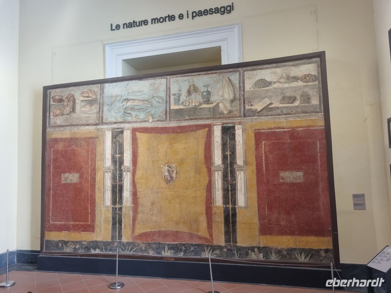 Neapel (Archäologisches Nationalmuseum- Wand mit Stillleben)