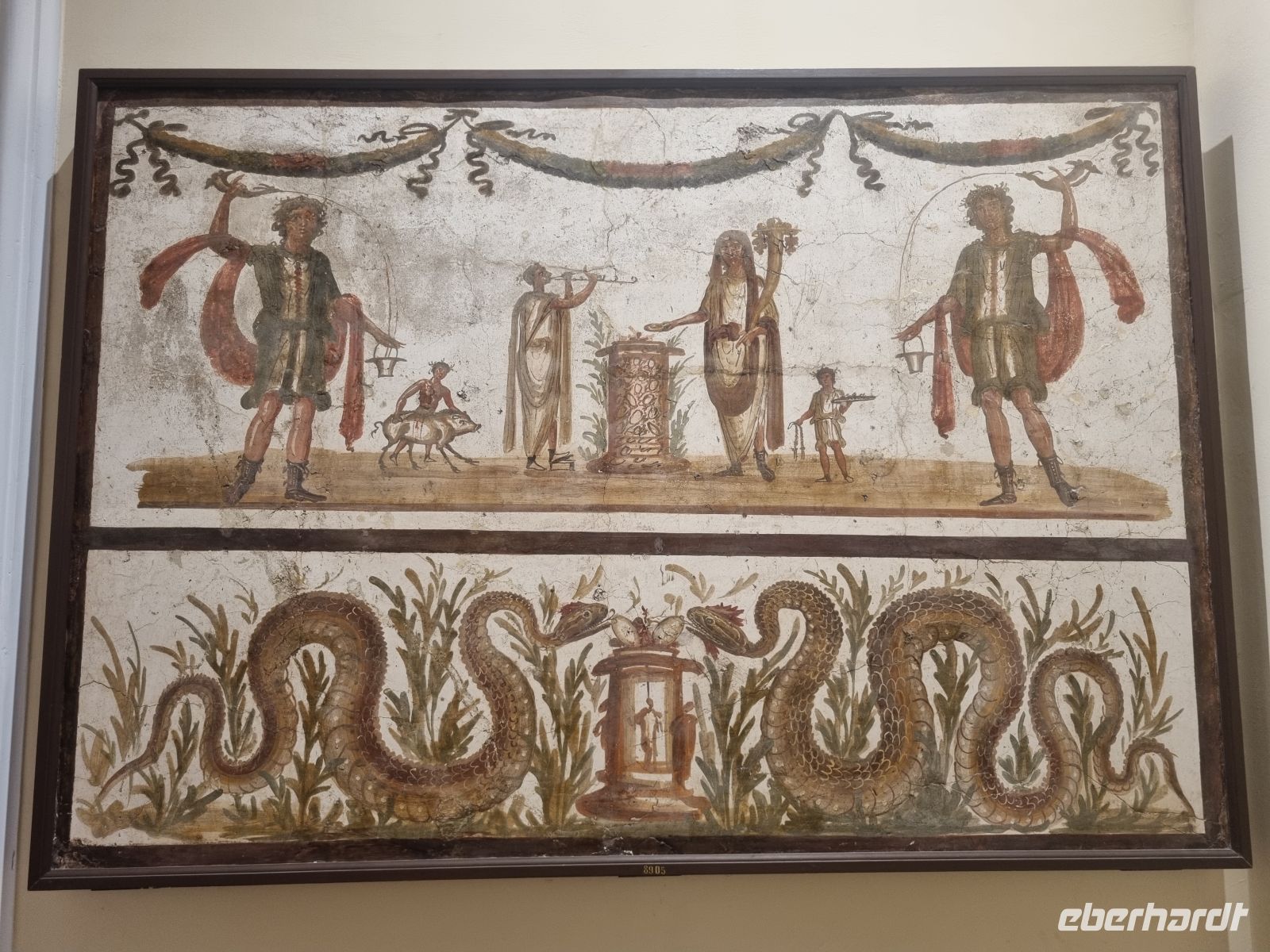 Neapel (Archäologisches Nationalmuseum - Laren und Schlangen) 