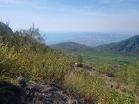 Aufstieg zum Vesuv...