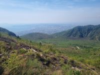 Aufstieg zum Vesuv...