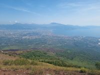 auf dem Vesuv... (Blick auf den Golf von Neapel)