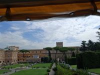 Busfahrt Vatikanische Gärten Rom Museen