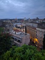 Blick von Dachterrasse Hotel Monti Palace Rom morgens