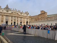 Petersplatz Audienz Papst