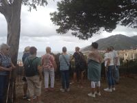 In Brolo - Aussichten von der Burg auf die Liparische Inseln 