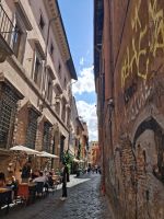 Gasse in Trastevere Rom