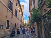 Spaziergang durch Trastevere Rom