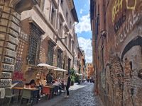 Gasse in Trastevere Rom