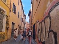 Spaziergang durch Trastevere Rom