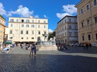 Platz in Trastevere Rom